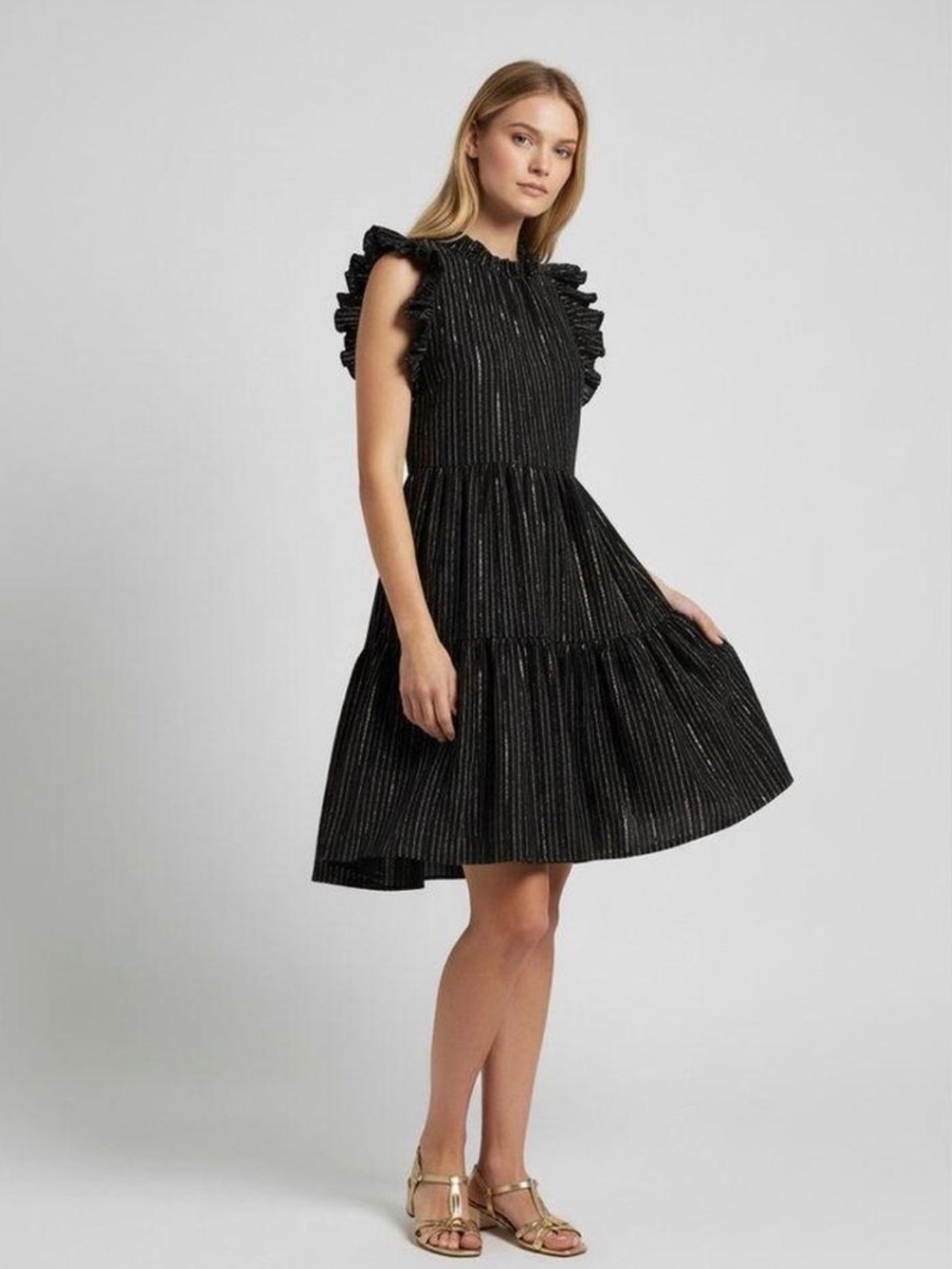 Ulla Johnson Tasmin lurex dress